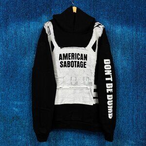 Asap Rocky Americana Sabotage Rap Hoodie Size 2XL